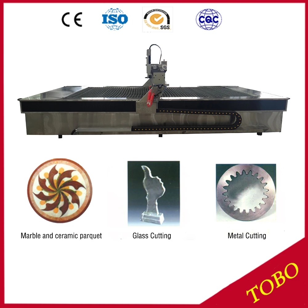 

High speed Hot sell cnc Water jet cutting machine price with CE certificates made in China