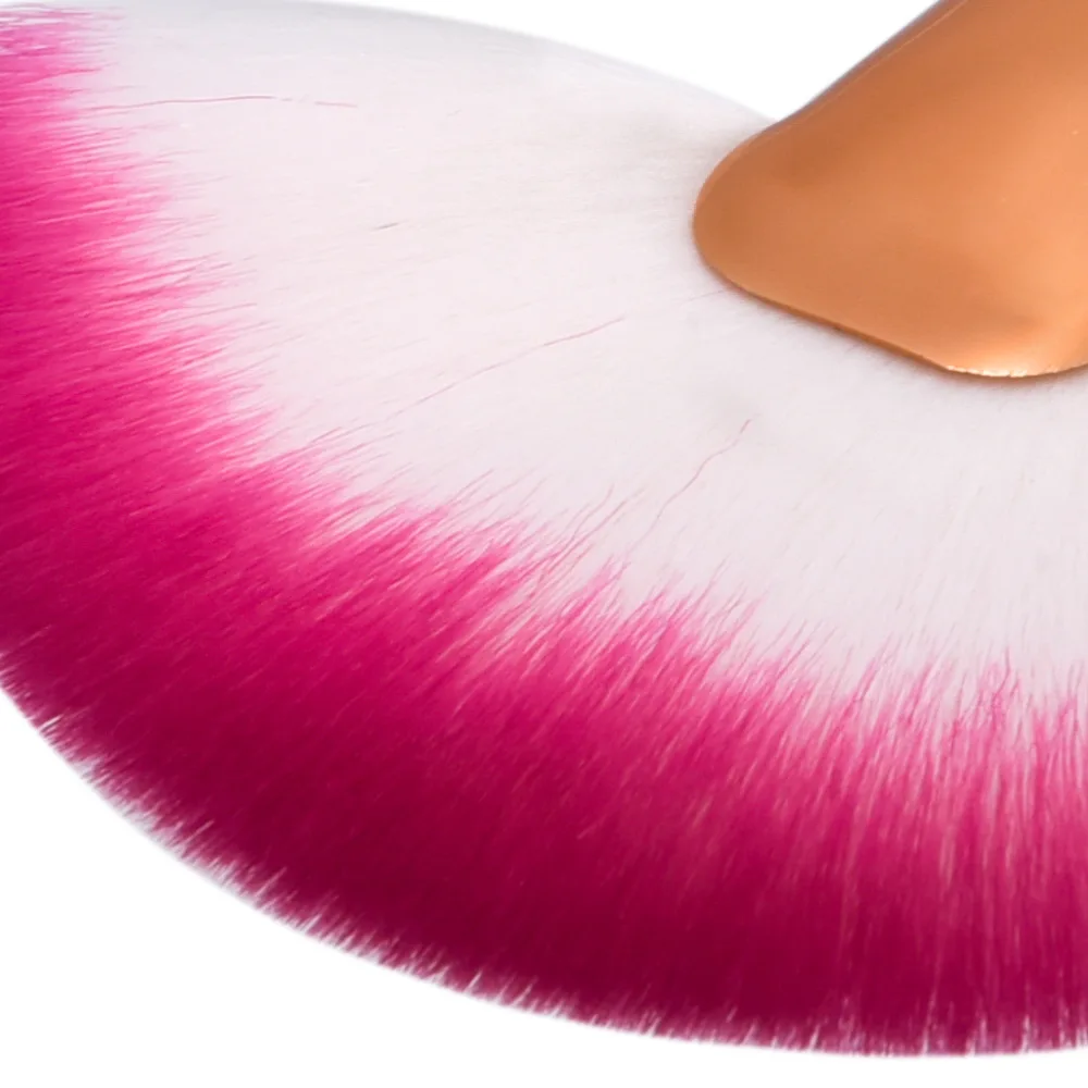 Professional Single Makeup Brush Blush Powder Sector Makeup Brush Soft Fan Brush Foundation Brushes Make Up Tool Best Quality (2)