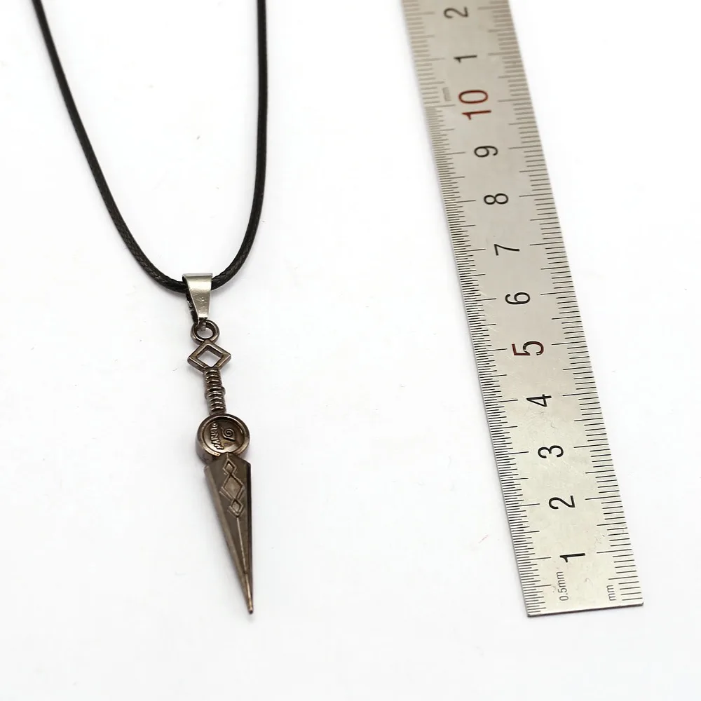 Лидер продаж ожерелье из аниме Наруто Namikaze Minato Kunai веревочный кулон подарок для