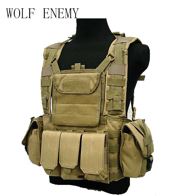 

3 Litres of Water Bag Military USMC Tactical Combat Molle RRV Chest Rig Paintball Harness Airsoft Vest Multicam