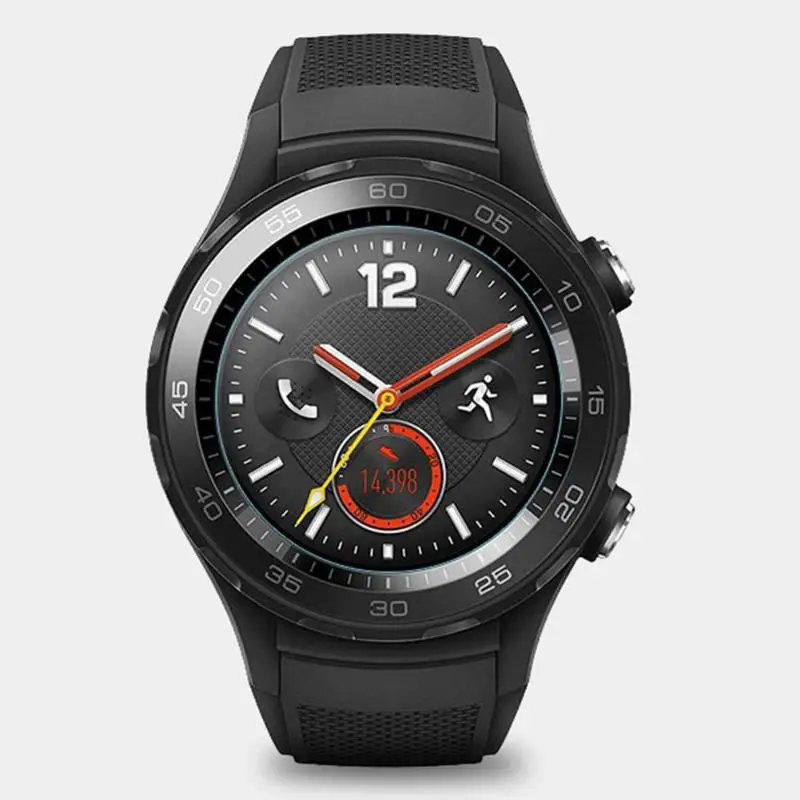 2 шт закаленное стекло Защитные пленки протектор экрана для huawei Watch 2