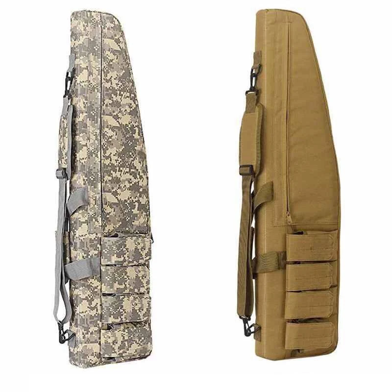 

Outdoor 100 CM 120CM Military Tactical Gun Bag Wear Resistant Waterproof Hunting Fishing Equipment Oblique Opening Shoulder Bags