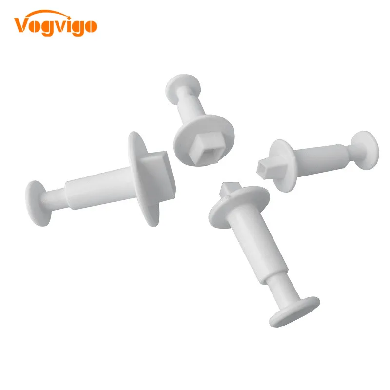 

VOGVIGO Plum Flower Cookie Cutter Fondant Biscuit Mold 4Pcs/Set Plunger Sugarcraft Cake tools Decorating Cake Decorating Tools