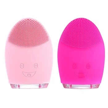 

The Fourth Generation Electric Massage Facial Cleaning Brush Machine Waterproof Silicone Facial Cleansing Device