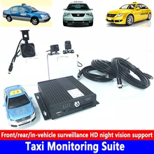 PAL / NTSC système + gestion PTZ locale + carte SD, système de surveillance, hôte de taxi, kit de surveillance, petite voiture/machines lourdes