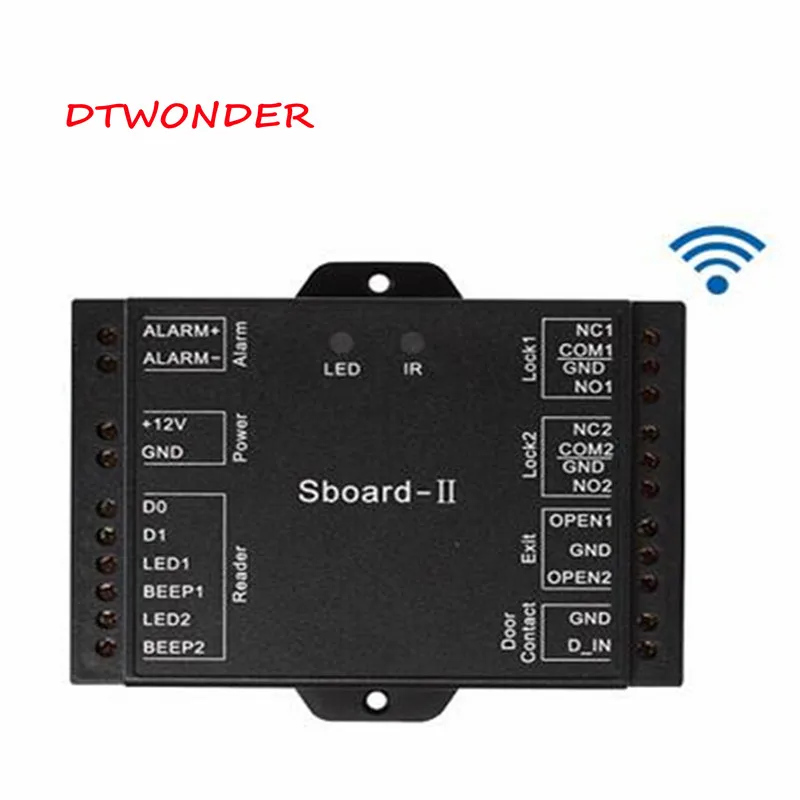 

WIFI ACCESS CONTROLLER BOARD SUPPORT MASTER FUNCTION WIEGAND DUAL RELAY Sboard II