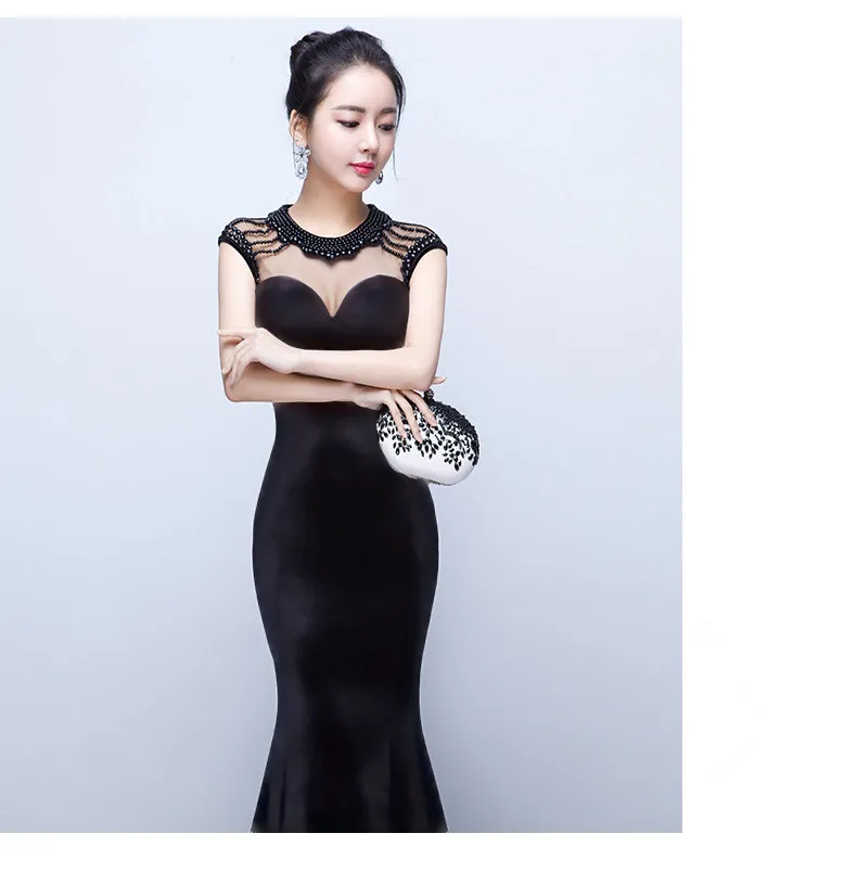 Ladies Dress Tunic Robe Femme Vestidos 2017 Party Dress Trumpet Mermaid Bodycon Bohemian Hollow Out Women Summer Long Dress (25)