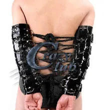 Crazy club_новое поступление, латексная канатная связь, завязанная на руку, латексная плетеная пряжка на ремне,, быстрая