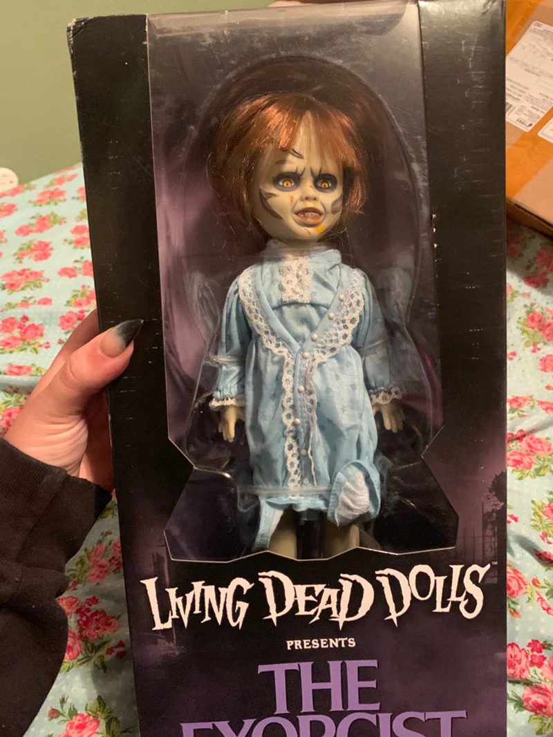 28 см Mezco живые мертвые куклы эксорцист шарнир подвижная фигурка как подарок на Хэллоуин