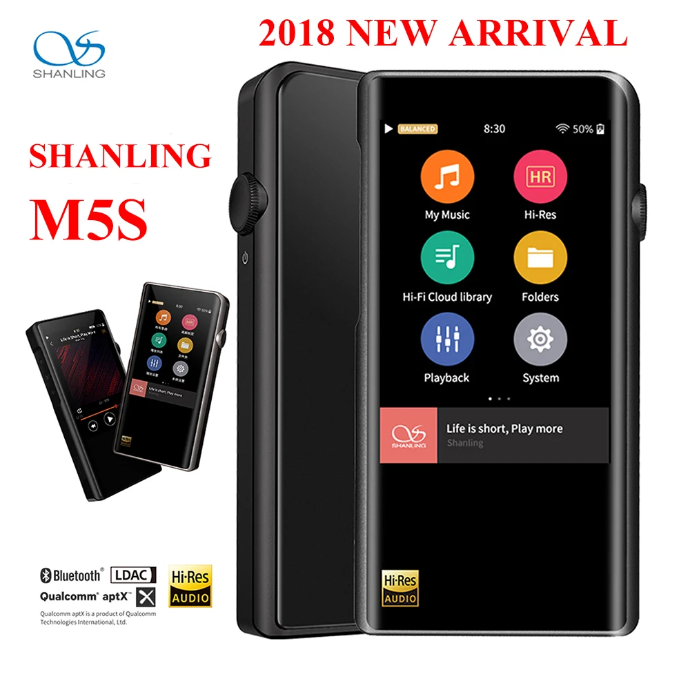 Buy  SHANLING M5s Hi-Res Portable MP3 Player Hifi Audio Bluetooth Wifi APT-X FLAC WAV WMA DAP DSD Lossle