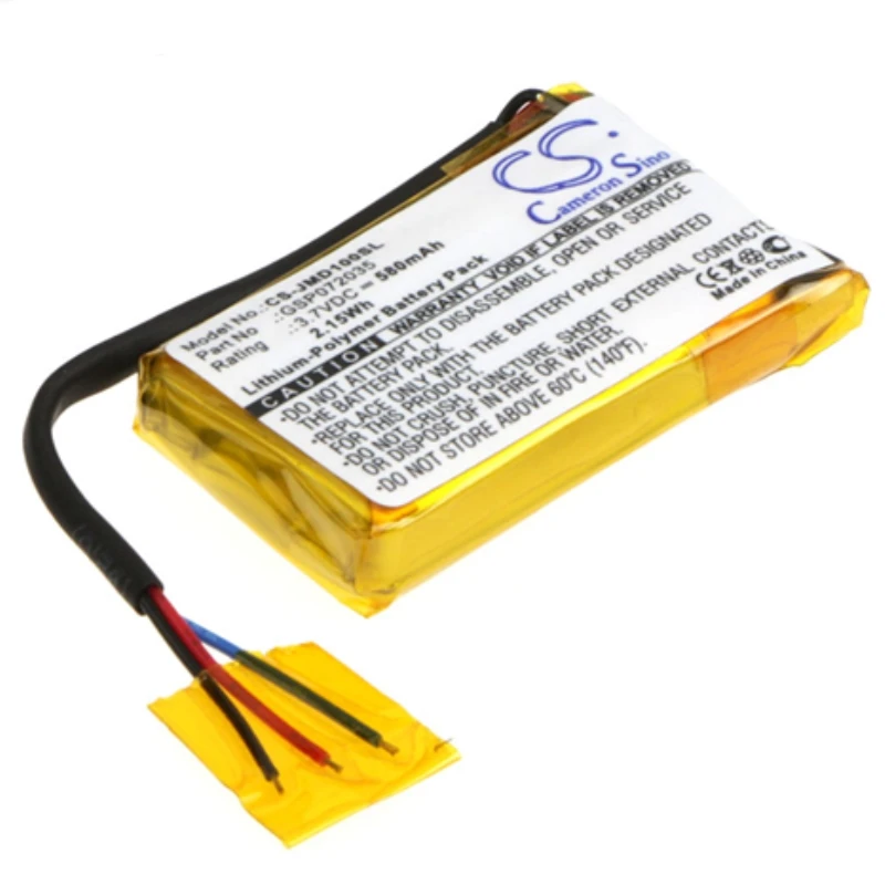 3 шт./лот аккумулятор Cameron Sino 580 мАч GSP072035 для JBL GO FF Go JBLGOBLK | Электроника