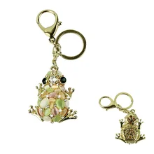 Горячая кошачий глаз каменный брелок кристалл кошелек брелок со стразами кольцо брелок подарок автомобильный брелок YYH* Лучшая цена VICKY