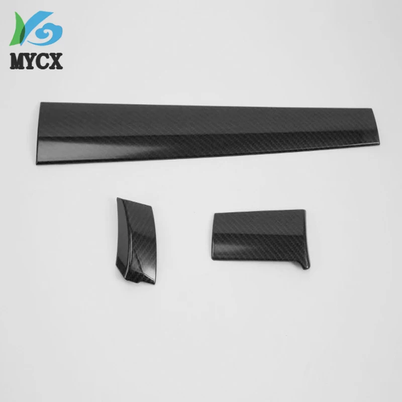 Car Sticker ABS Chrome FrontDashboard Console Frame Trim Cover Car Styling For Honda Civic