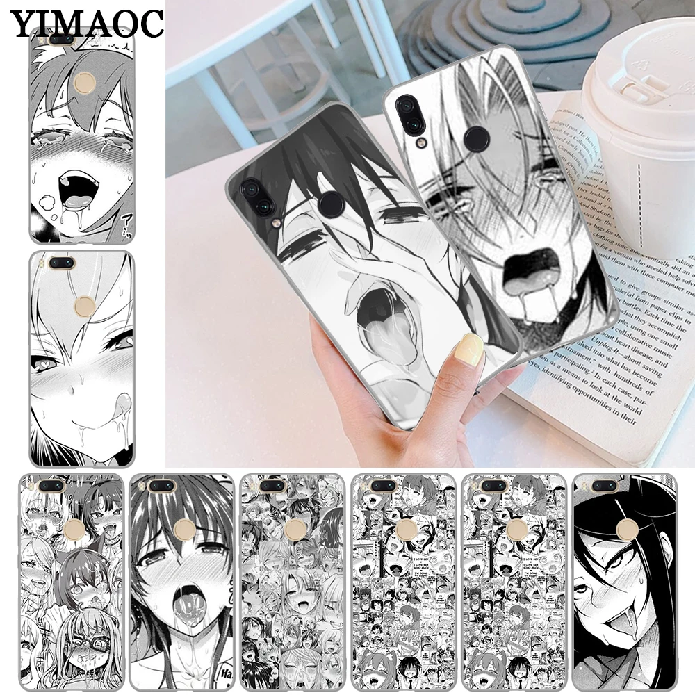 

YIMAOC Anime girl cartoon japan Coque Soft Silicone Case for Xiaomi Redmi Note 4 4A 4X 5 Plus 5A Prime 6 Pro 6A S2 7