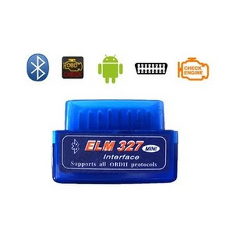 

Support 12 languages Super Mini ELM327 Bluetooth v2.1 OBDII obd2 Scanner ELM 327 OBD2 diagnostic scanner for Android Torque/PC