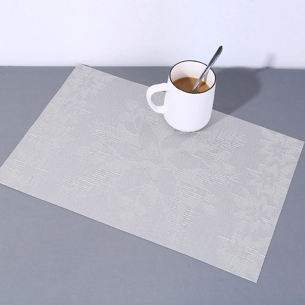 Модный шаблон Placemat совместимый Crossweave изоляционный моющийся коврик для стола индивидуализированный De Mesa коврик для обеденного стола