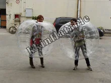 Manufacturer direct PVC/TPU inflatable human sized soccer bubble ball