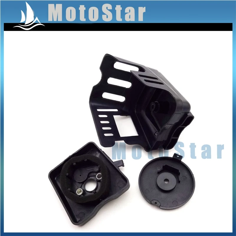 Minimoto очиститель воздушного фильтра для 2 тактного 33cc 43cc 49cc карбюратора двигателя