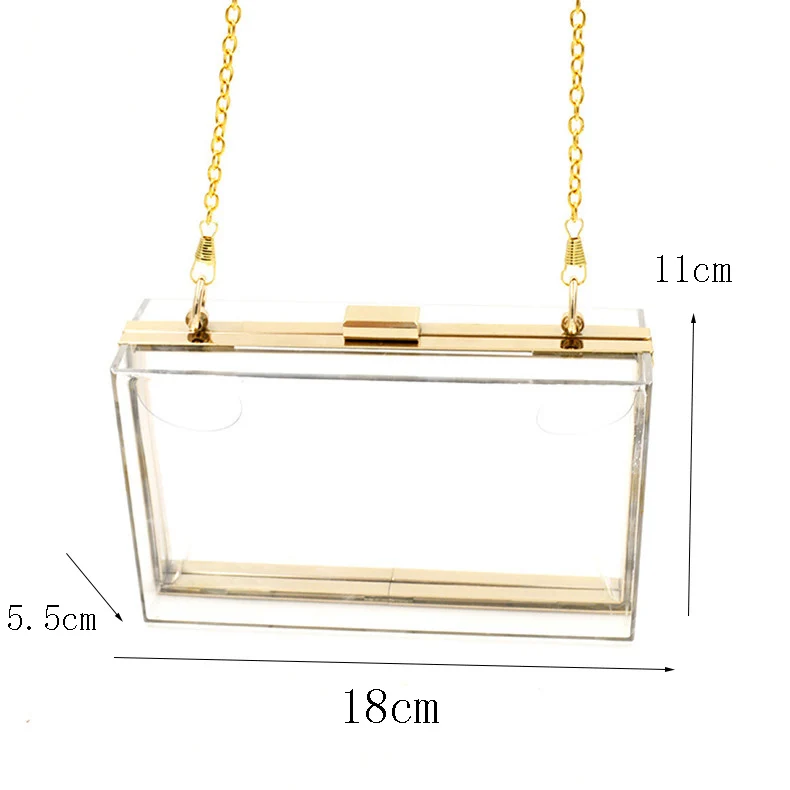 Модный акриловый прозрачный клатч, женская сумка через плечо, жесткий дневной клатч, свадебное, вечернее платье, кошелек