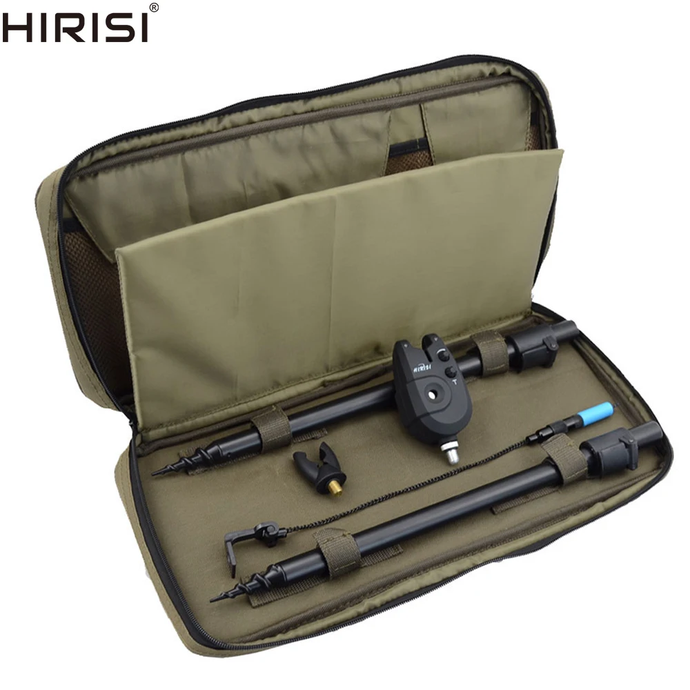 

Carp Fishing Tools Fishing bag with fish rod stand bank sticks rubber butt rest carp bite alarm fish swinger