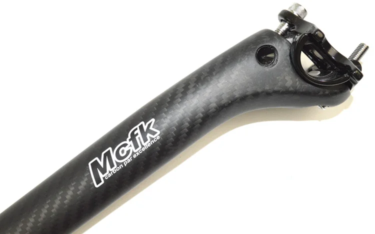 McfK 3K Углеродное волокно дорожный велосипедный Подседельный штырь стойка сидения для горного велосипеда MTB велосипедные детали setback штыри сиденья