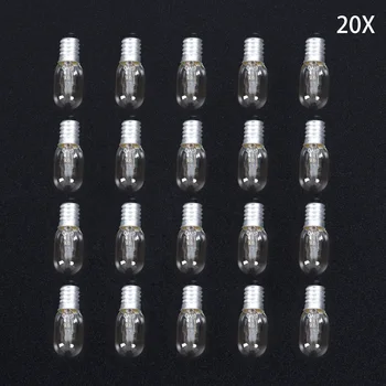 

20x Oven Lamp Globe Light Refrigerator Bulb AC 220-240V 15W E14 Durable Useful