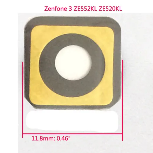 ze520kl 2 шт./партия, задняя камера стеклянная крышка объектива для Asus zenfone 2 ZE550ML ZE551ML zenfone 5 5 zenfone 6 zenfone 3 ZE552KL ZE520KL - Цвет: ze520kl