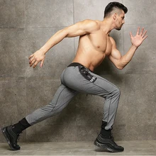 Мышцы Фитнес мужские зауженные брюки Повседневное Спортивная одежда Бодибилдинг Для мужчин s джоггеры эластичный тонкий человек пот Штаны дропшиппинг