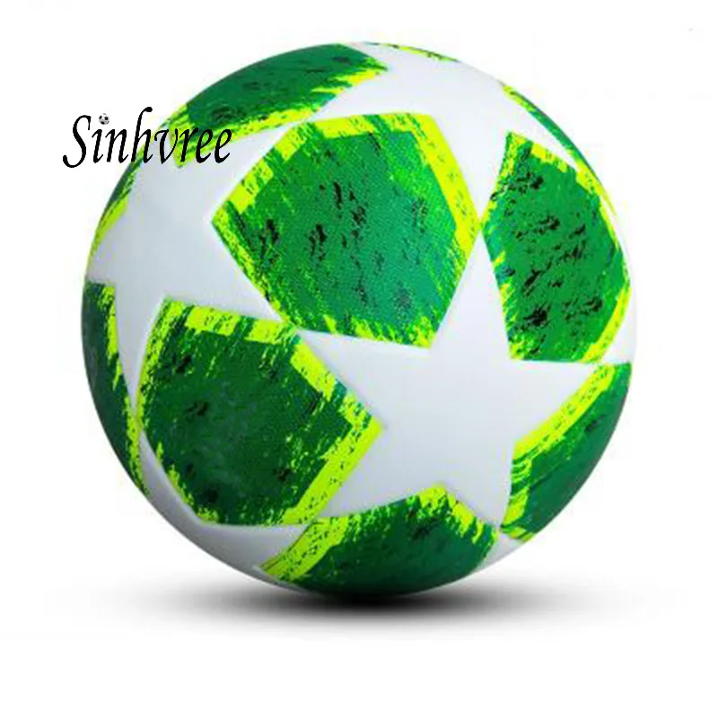 

Free Shipping New DesignPU Slip-Resistant Standard Size 5 Football Ball Soccer Balls With Logo