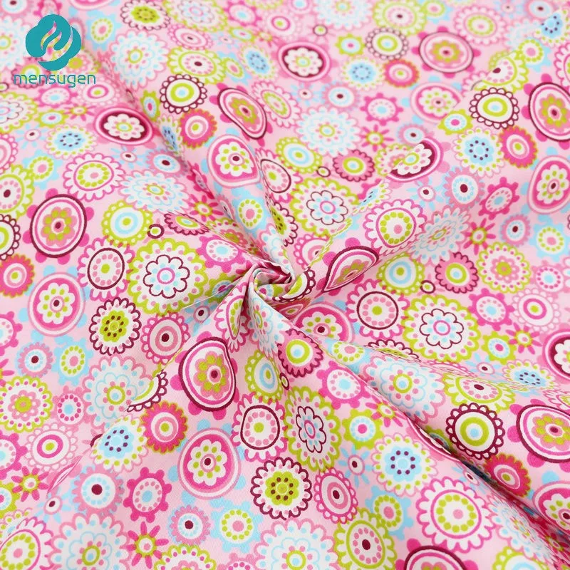 Хлопчатобумажная ткань с цветочным принтом 50 см * 160 см|fabric yarn|cotton laminated fabriccotton fabric
