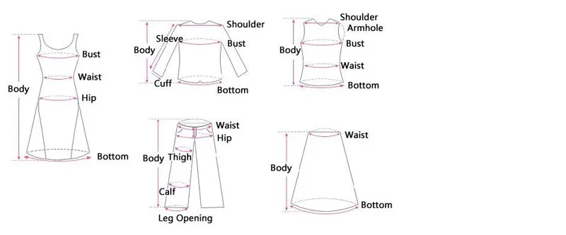 dress size