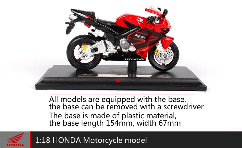 Maisto 1:18 Honda CBR 600F4i мотоцикл литой под давлением серебряный мотоцикл Форма модели автомобиля литой мотоцикл для сбора 512