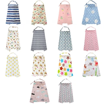 

Breastfeeding Cover Scarf Baby Infant Nursing Cover Breastfeeding Multifunctional Scarf Apron Mum Poncho Adjustable Cover