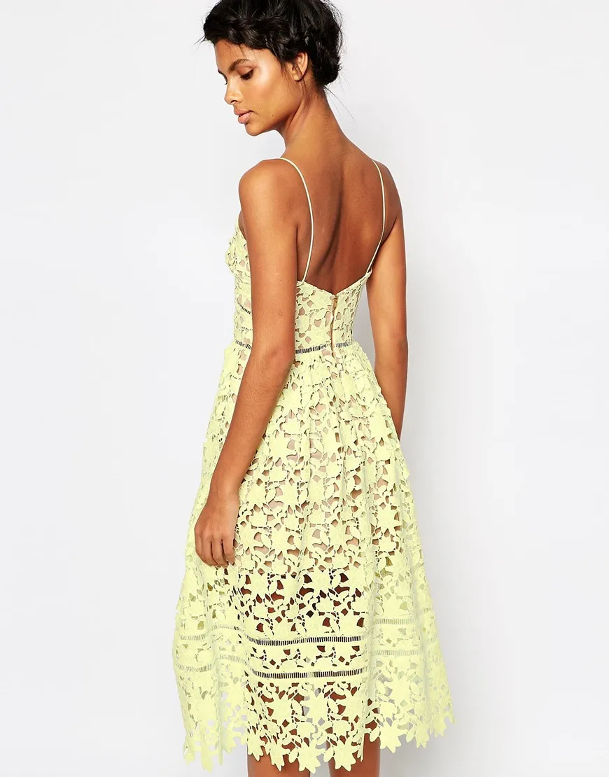 self portrait azaelea dress yellow