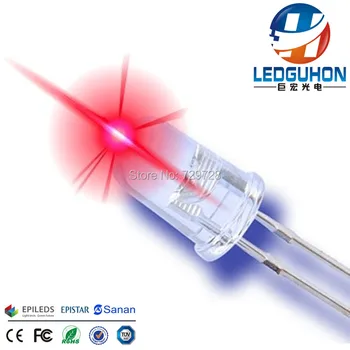 

5mm round red bright led