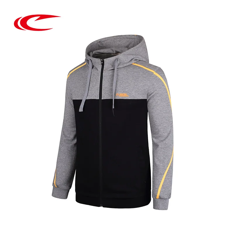

SAIQI 2019 Hoodie Sweatshirt Men Outdoor Sport Two Colors Pullover Male Red Black Trainning Sweaters Comfortable Hooded Coat