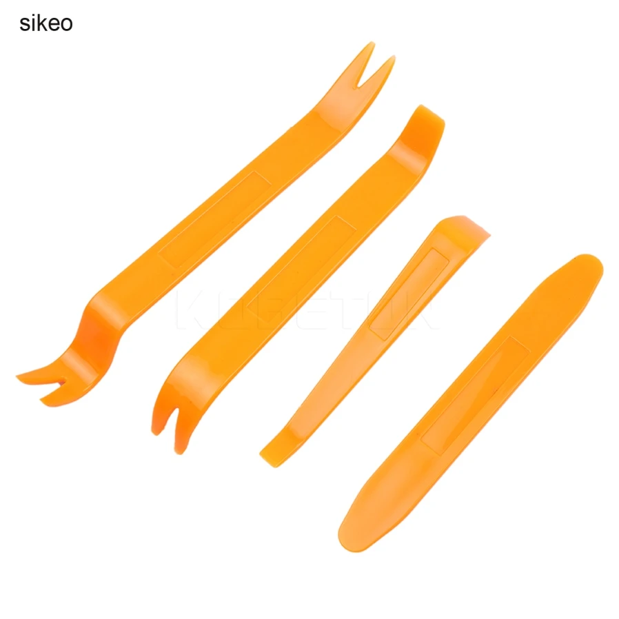 

sikeo Plastic Auto Dismantle Tools Kit Car Radio Door Clip Panel Trim Dash Audio Removal Installer Pry Kit Refit Set High Qualit