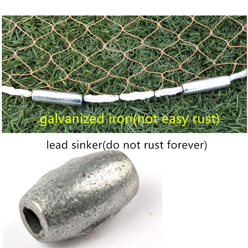 H3.5m*d5.0m Cast Net Tyre Cord Hand Throw Net Fish Trap Fishing Network  Potes Rede De Pesca Fishing Net Machine Weaving Outdoor - Fishing Net -  AliExpress