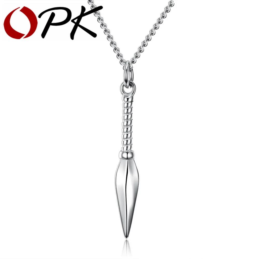 Ожерелье с подвеской в виде дротиков OPK стиле панк японский ниндзя Мини Кинжал