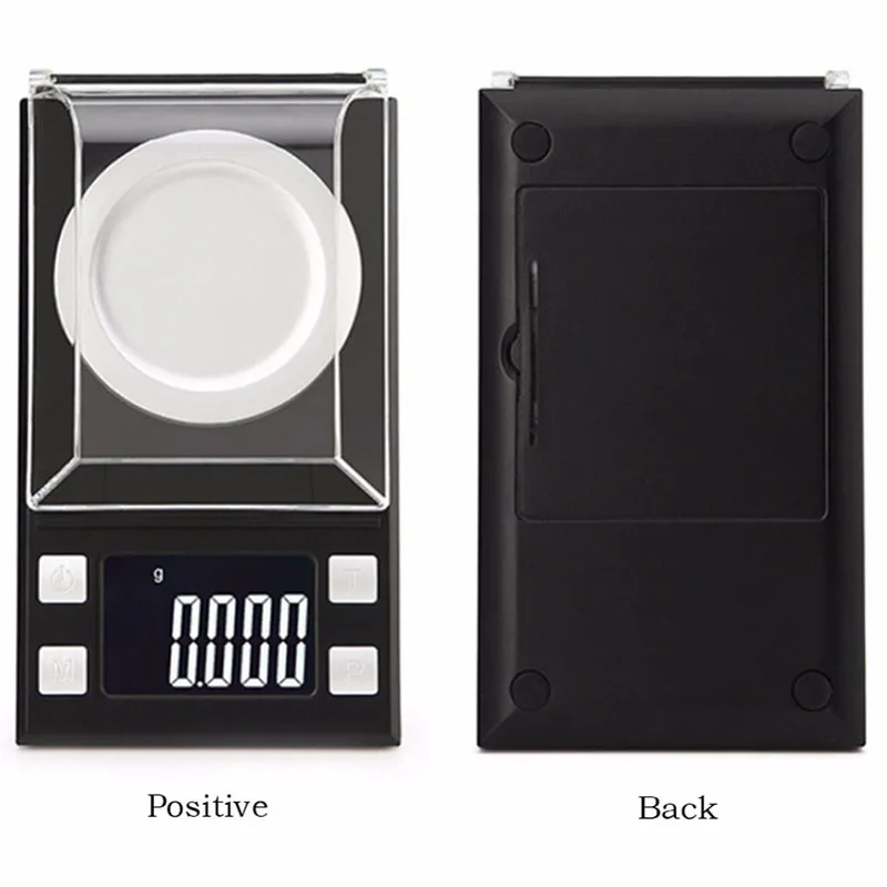 10G Electronic Scales 0.001 Lcd Digital Scale Jewelry Medicinal Herbs Portable Lab Weight Milligram Scale