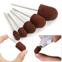 Elecool ногтей сверло вращающийся Бур для удаления кутикул мельница Маникюр Педикюр Инструменты корунд шлифовальные круги ногтей дрель аксессуары