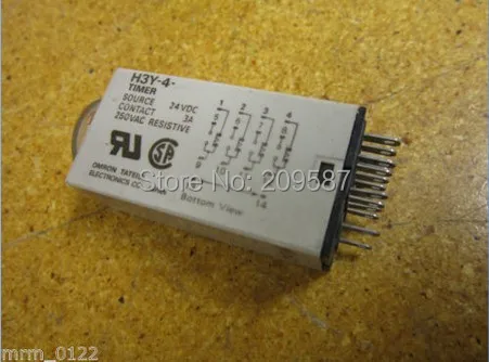 

AC220V 60sec Time delay relay H3Y-4 H3Y 250V 5A