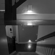 Coverplate безопасный светильник, датчик для прихожей, спальни, ванной комнаты, настенный выход, лицевая заглушка, светодиодный ночной Светильник