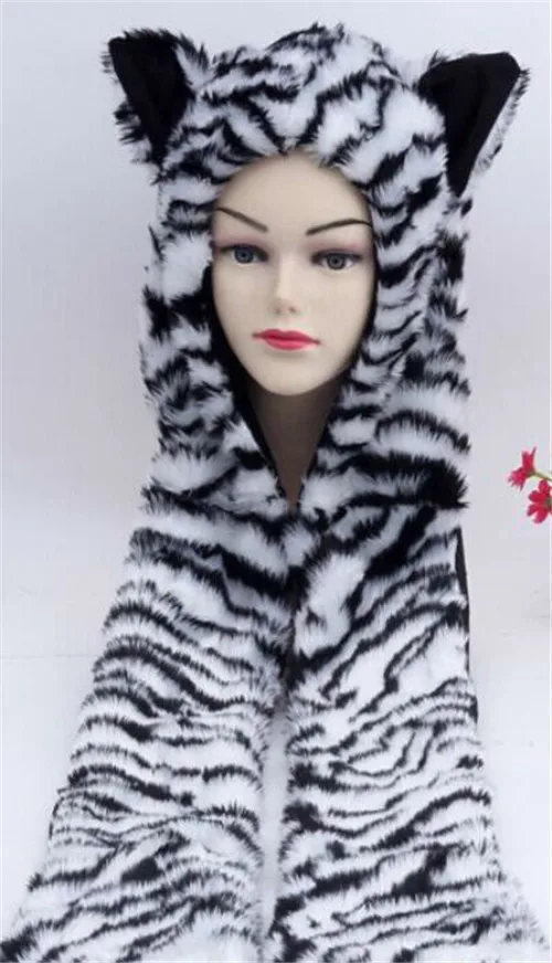 Animal Hat With Gloves Hood Scarf JK Home Kids Teens Hat Gloves - Main Image