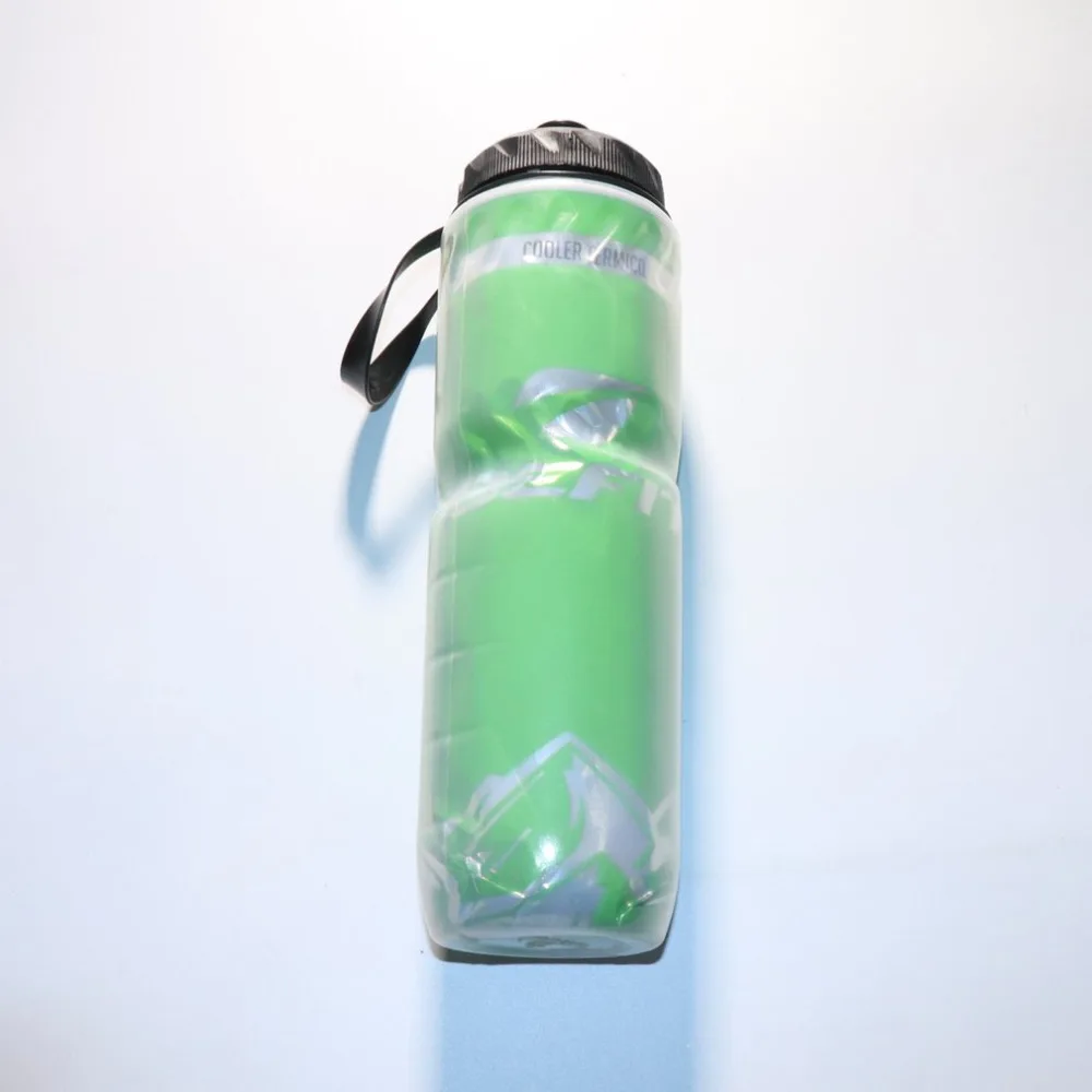 710 мл портативная уличная Изолированная бутылка для воды велосипедный Велосипед Велоспорт Спортивная чашка для воды чайник бутылка для повторного использования 24 унции Горячая