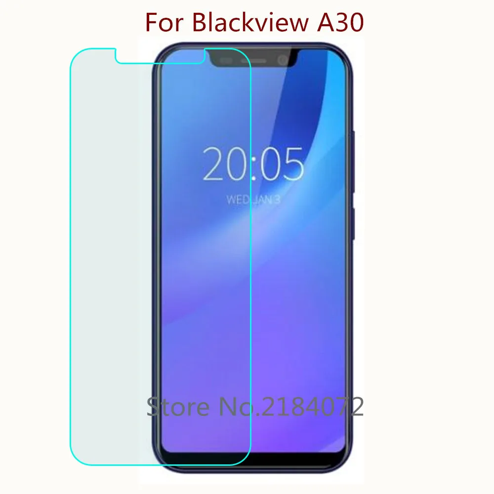 

9H 2.5D Screen Protector Glass Phone For Blackview A30 Tempered Glass SmartPhone Front Film Protective Screen