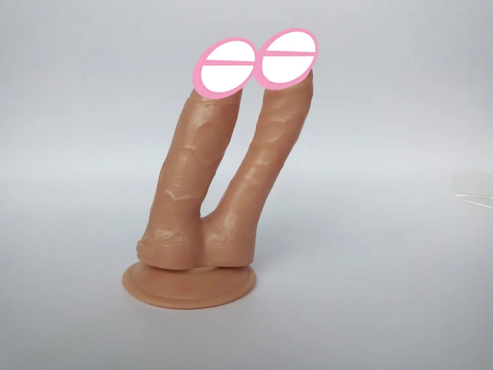 3 color sale Two head Huge Dildo , Big Dick Sex toys clitoral Realistic Huge Dildo, penis Sex Toys for woman Sex product