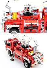 2016 NEW Decool 1:10 3323 DIY Technic Exploiture Fire Engine Truck Car Blocks Building Blocks Set Educational Bricks Legoe