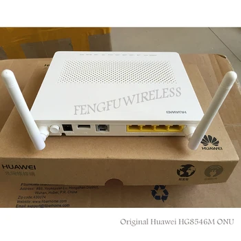 

50PCS Wholesale Price Original Hua Wei English Version HG8546M GPON ONU ONT FTTH HGU Router Mode 4FE ports+1TEL+wifi