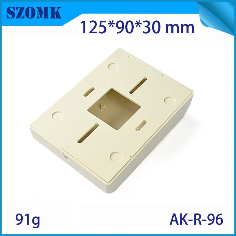 szomk IC card reader plastic enclosure for electronics project plastic sensor junction box distribution box instrument case plastic housing for pcb (10)
